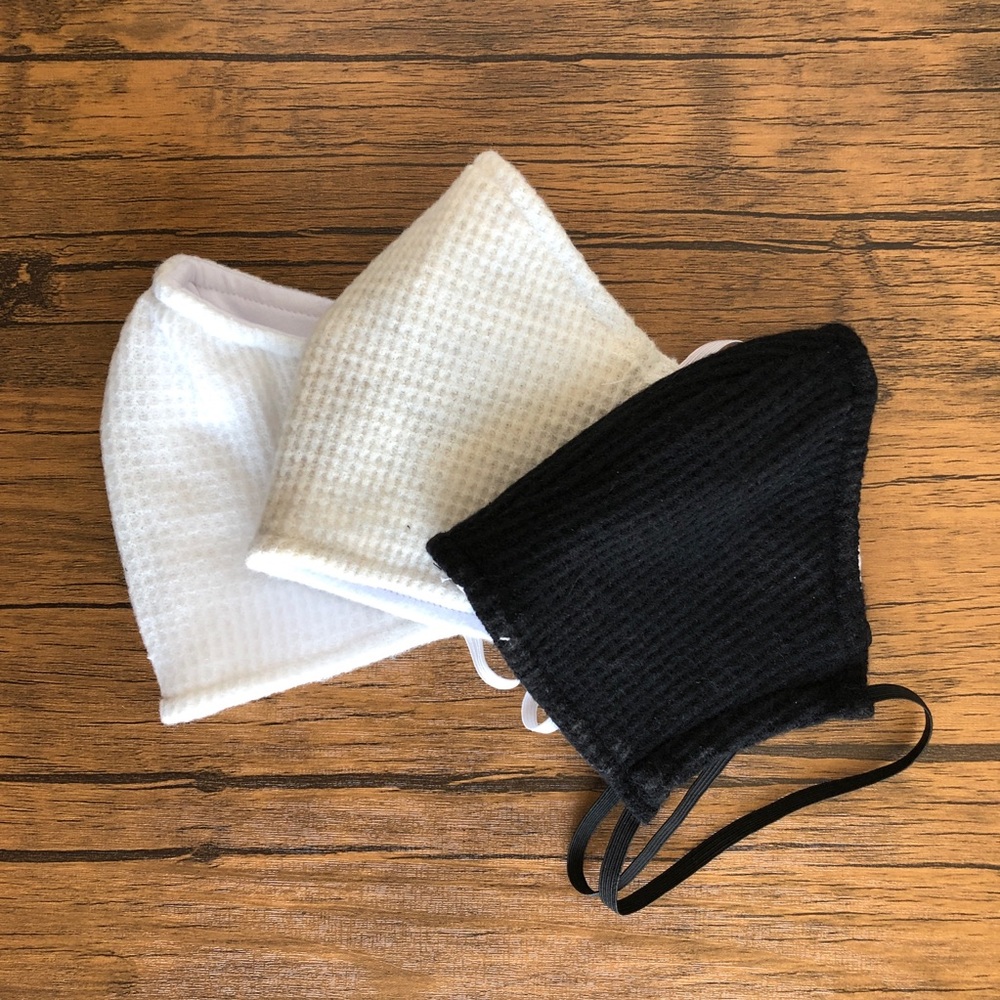 3 Triple-Layer Face Masks - Picture 2 of 8